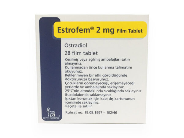Estrace 2 mg (Estrofem 2 mg)