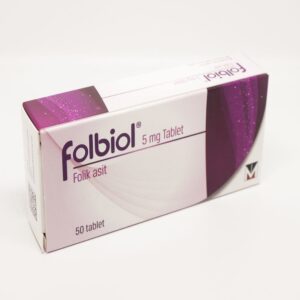 Folbiol Folic Acid 5mg 50 Tablets | folbiol 5 mg folik asit 24