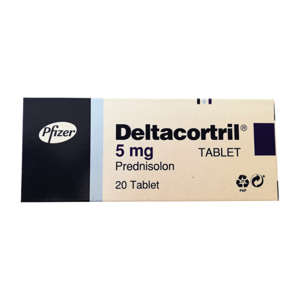 DELTACORTRIL 5 MG | Deltacortil 5mg 20tb 1